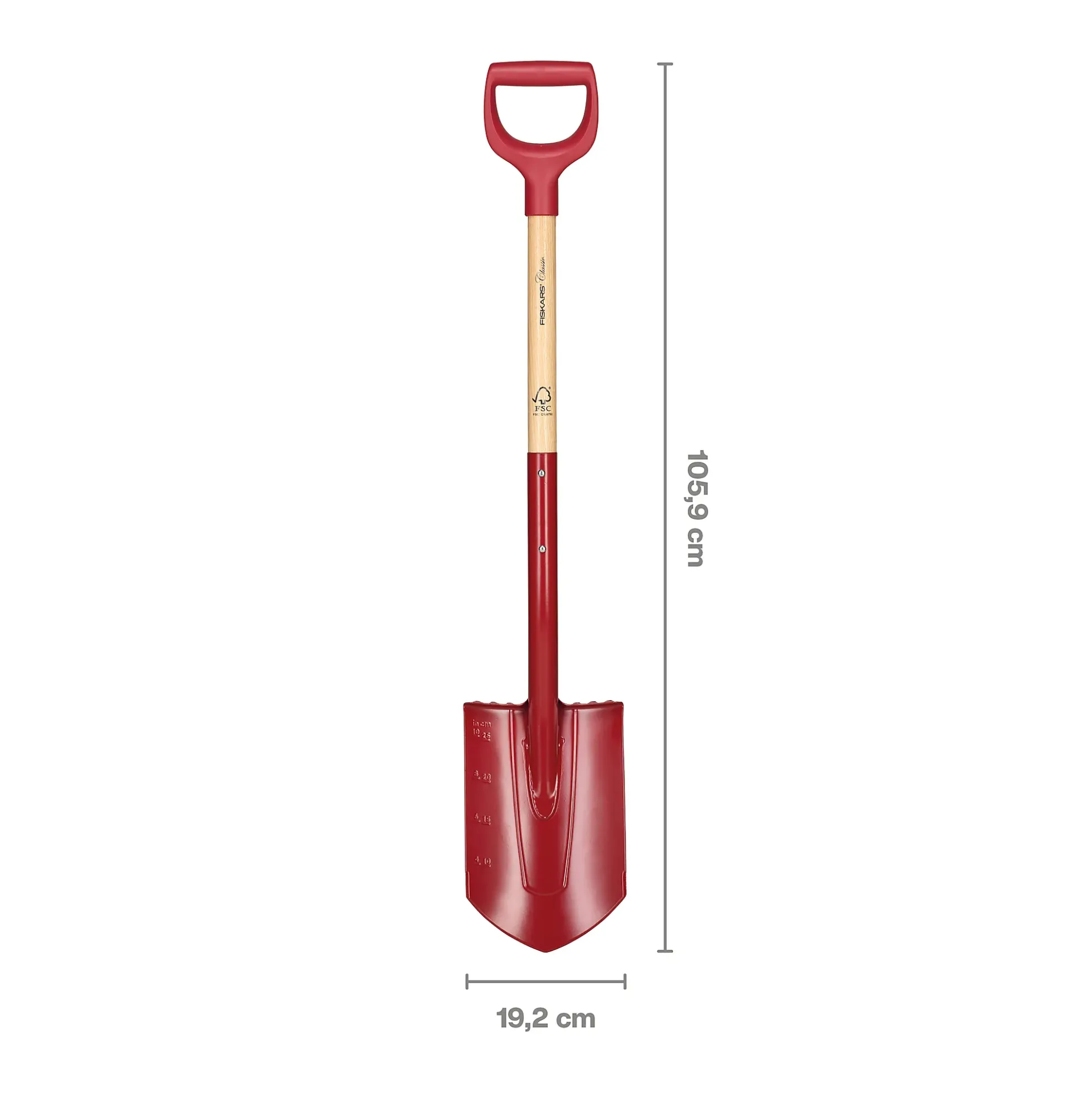 Spade spiss Classic FSC