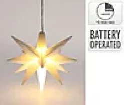 Star ledlys 120mm hvit