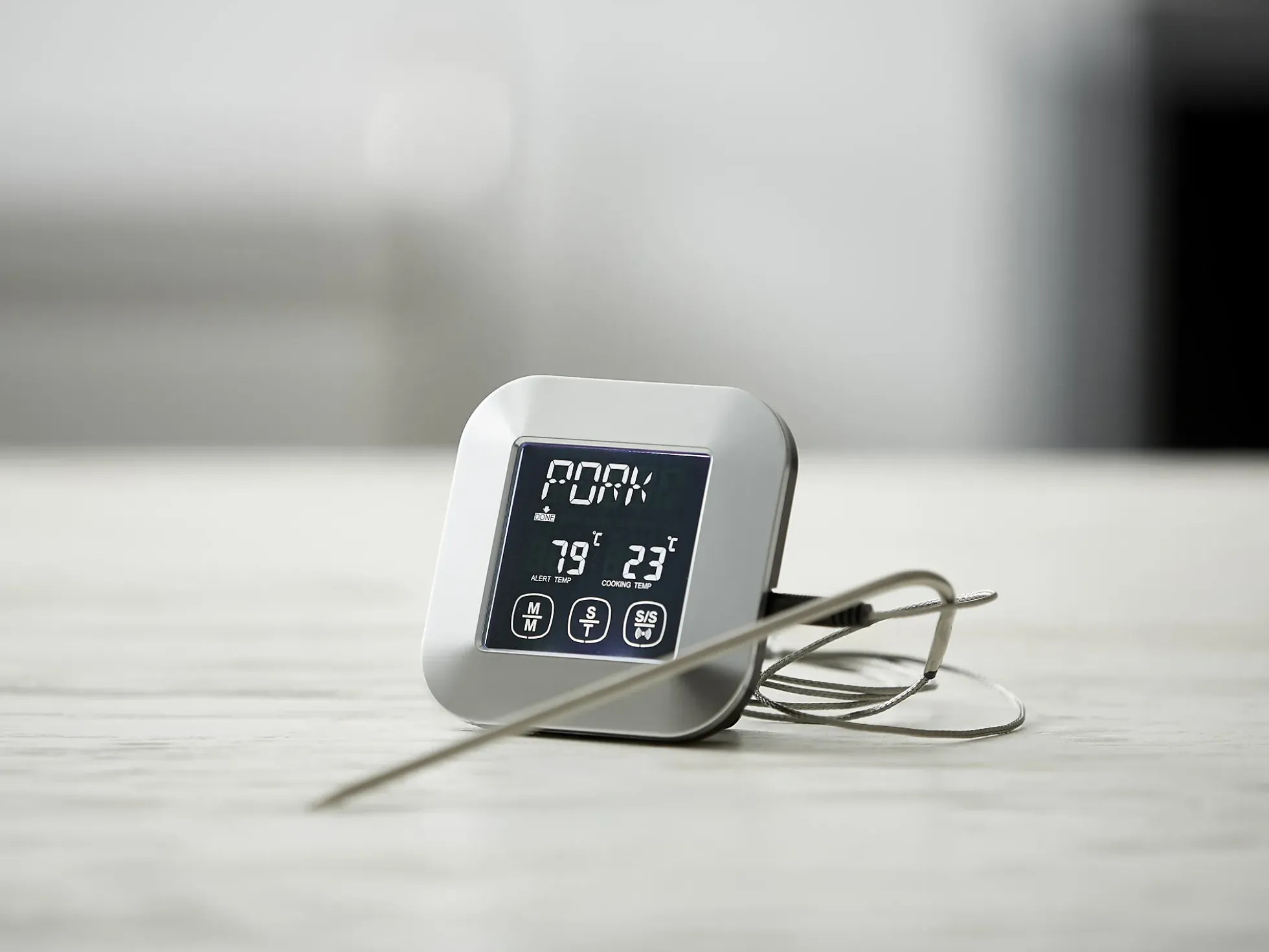 Steketermometer med timer