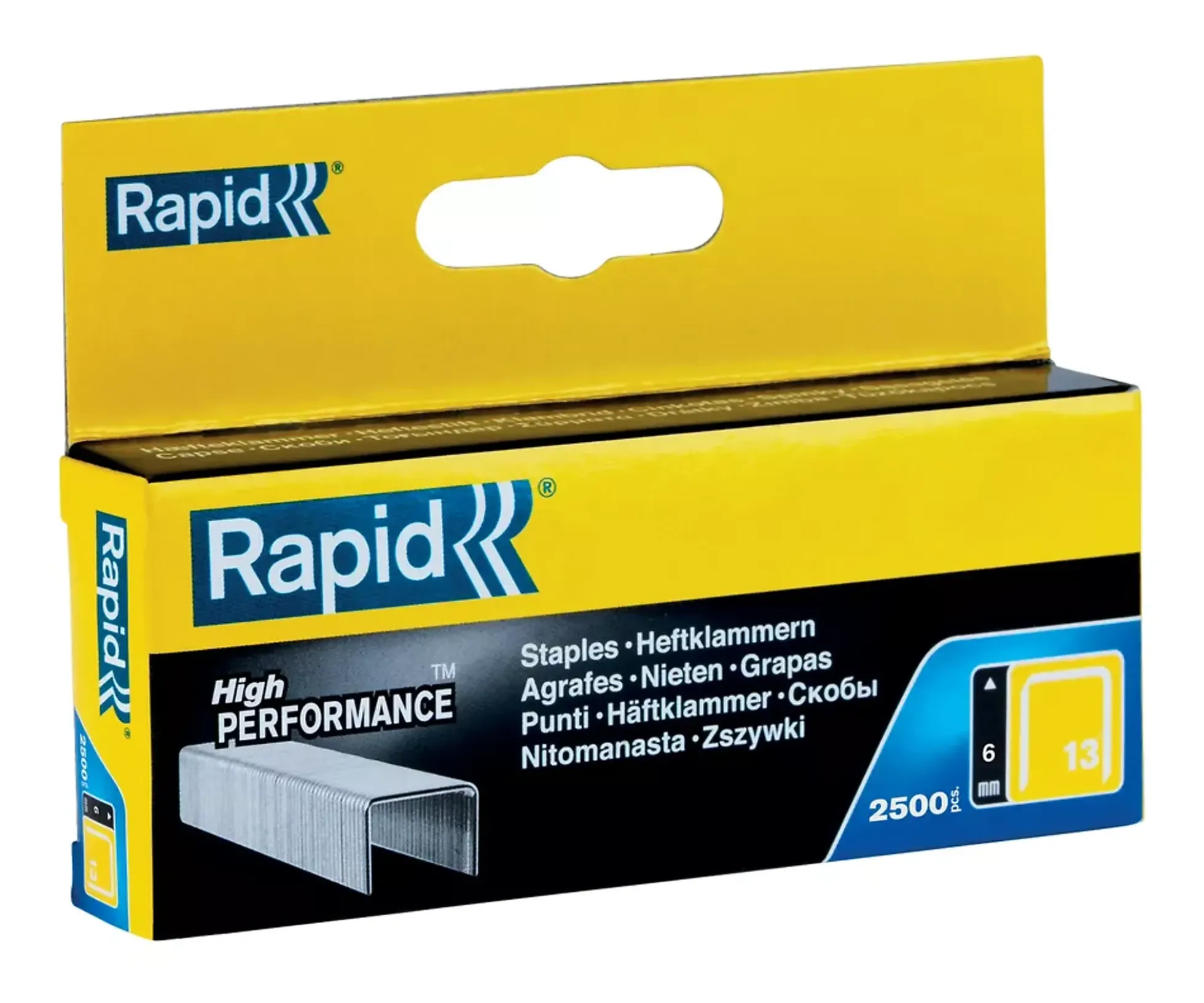 Stift 13/6mm galvanisert 2500stk