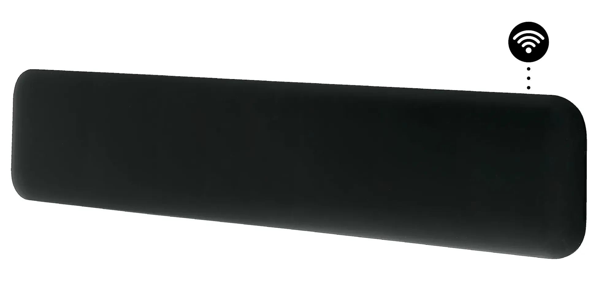 STÅLPANELOVN 1050W MED WIFI OG APP-STYRING, SORT FARGE