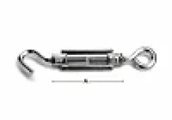 Strekkfisk 1020 elforsinket M10x80mm