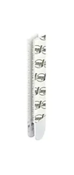 Strips for oppheng av bilder hvit stor 4 par/8 strips