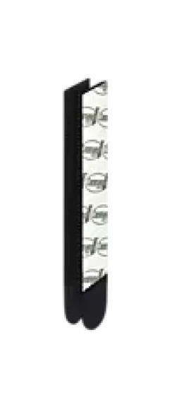 Strips for oppheng av bilder sort stor 4 par/8 strips