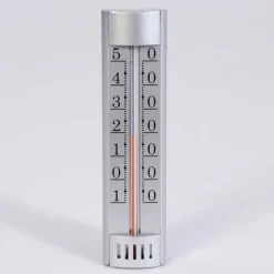 Stuetermometer 16cm Grå Plast