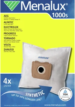 STØVSUGERPOSE T153 1000 4STK