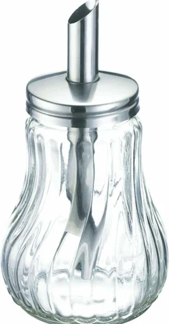 Sukkerdoserer glass