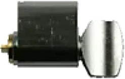 Sylinderknapp TV5542 messing forkrommet 32mm