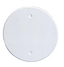 Taklokk hvit med skruer 100mm
