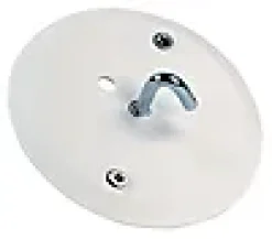 Taklokk med krok hvit 100mm