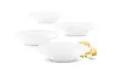 TALLERKEN DYP Ø25CM SOFT HVIT GC