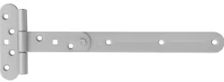 T-HENGSEL 310MM FINSTRUKTUR GRÅ MED RUSTFRI A4 TAPP