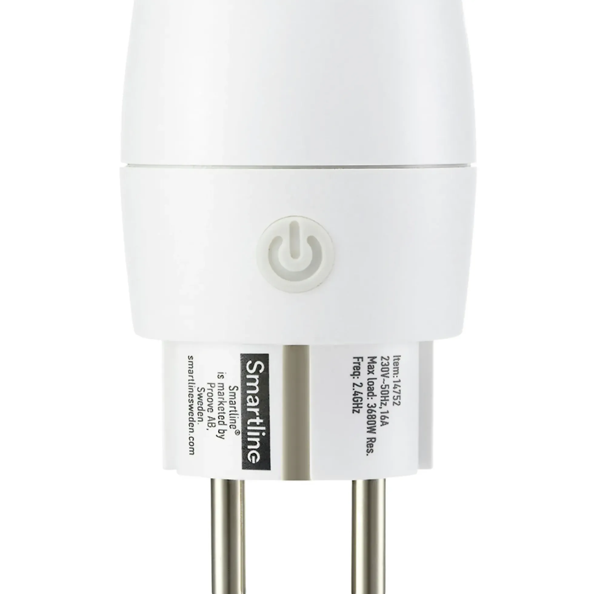 Timer plug med bluetooth hvit