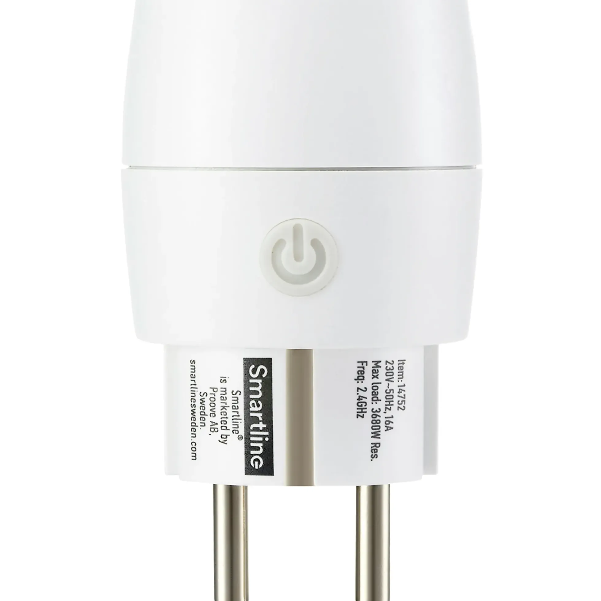 Timer plug med bluetooth hvit