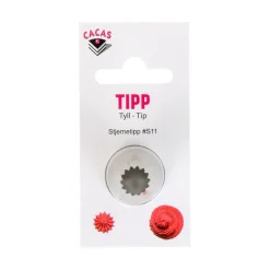 Tipp Stjerne åpen medium - S11