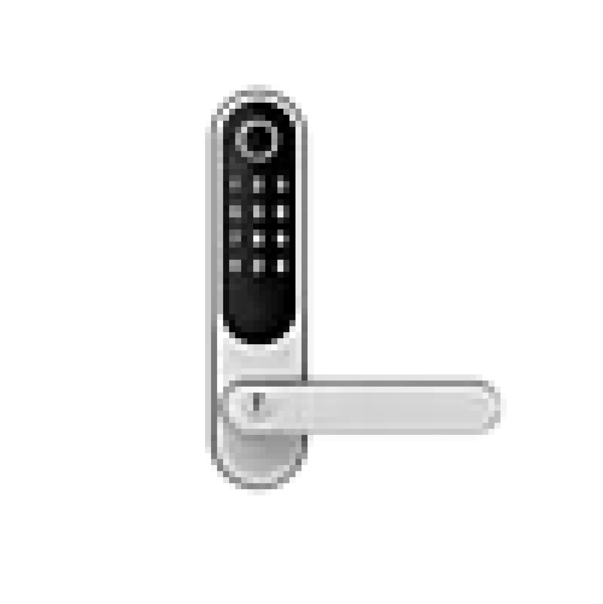 Touch Pro Ultimate Dørlås Sølv