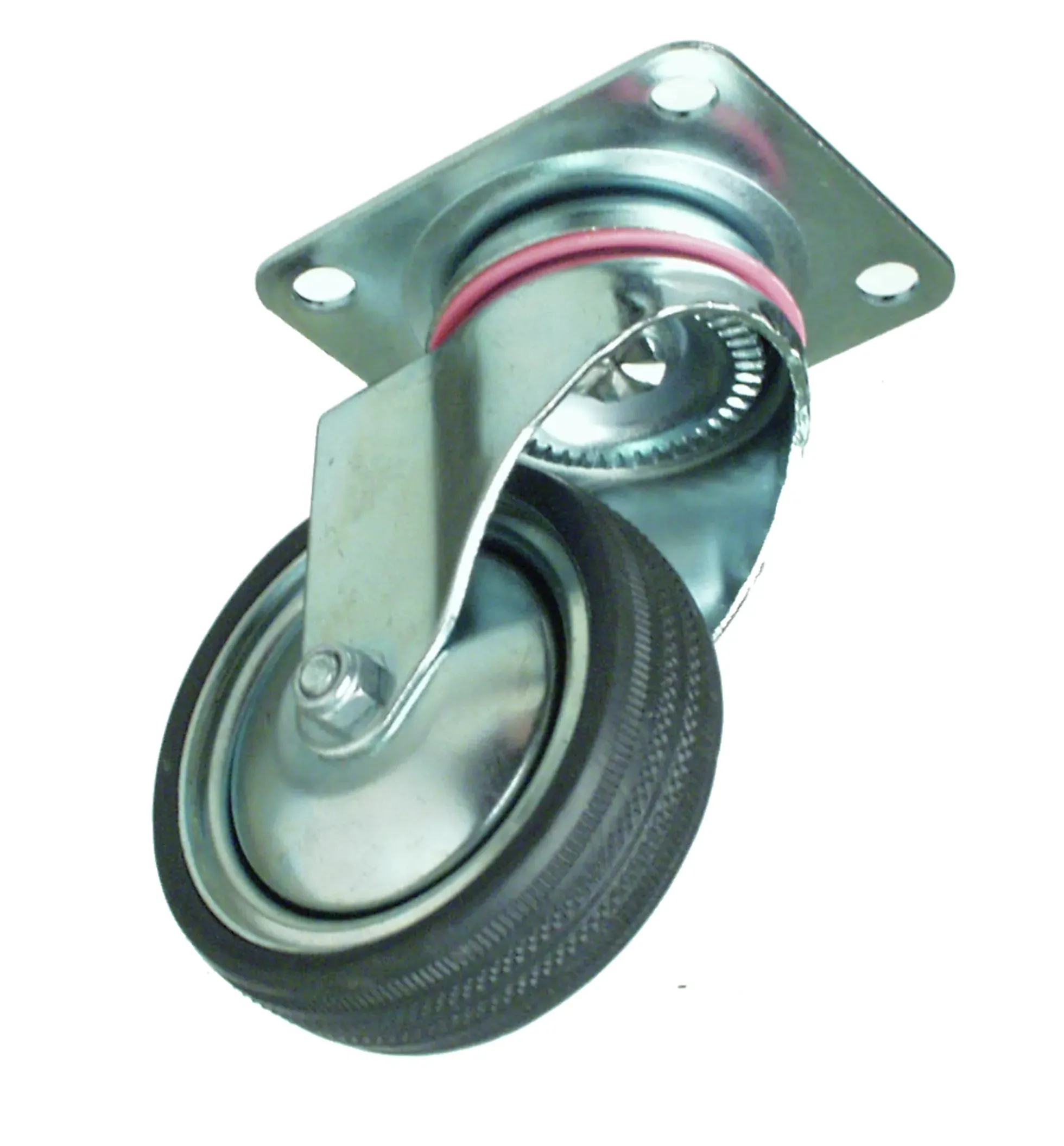 TRANSPORTHJUL Ø125MM M/PLATE