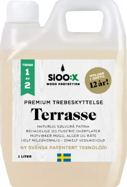 Trebeskyttelse Terrasse Premium 1l