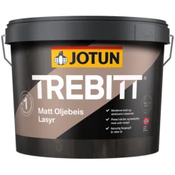 Trebitt matt oljebeis seterbrun 9l