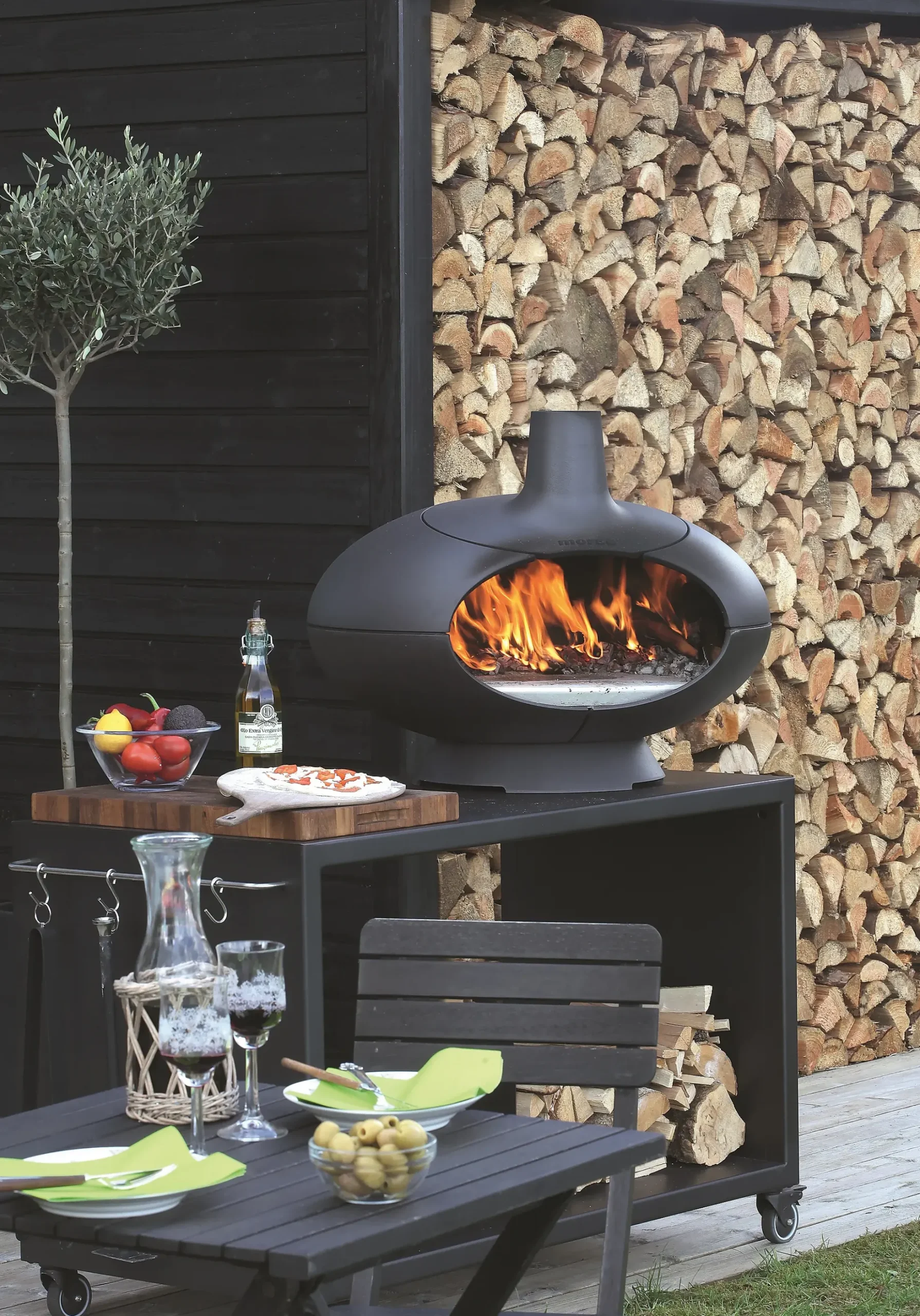 Utebord stort 120x60x80cm