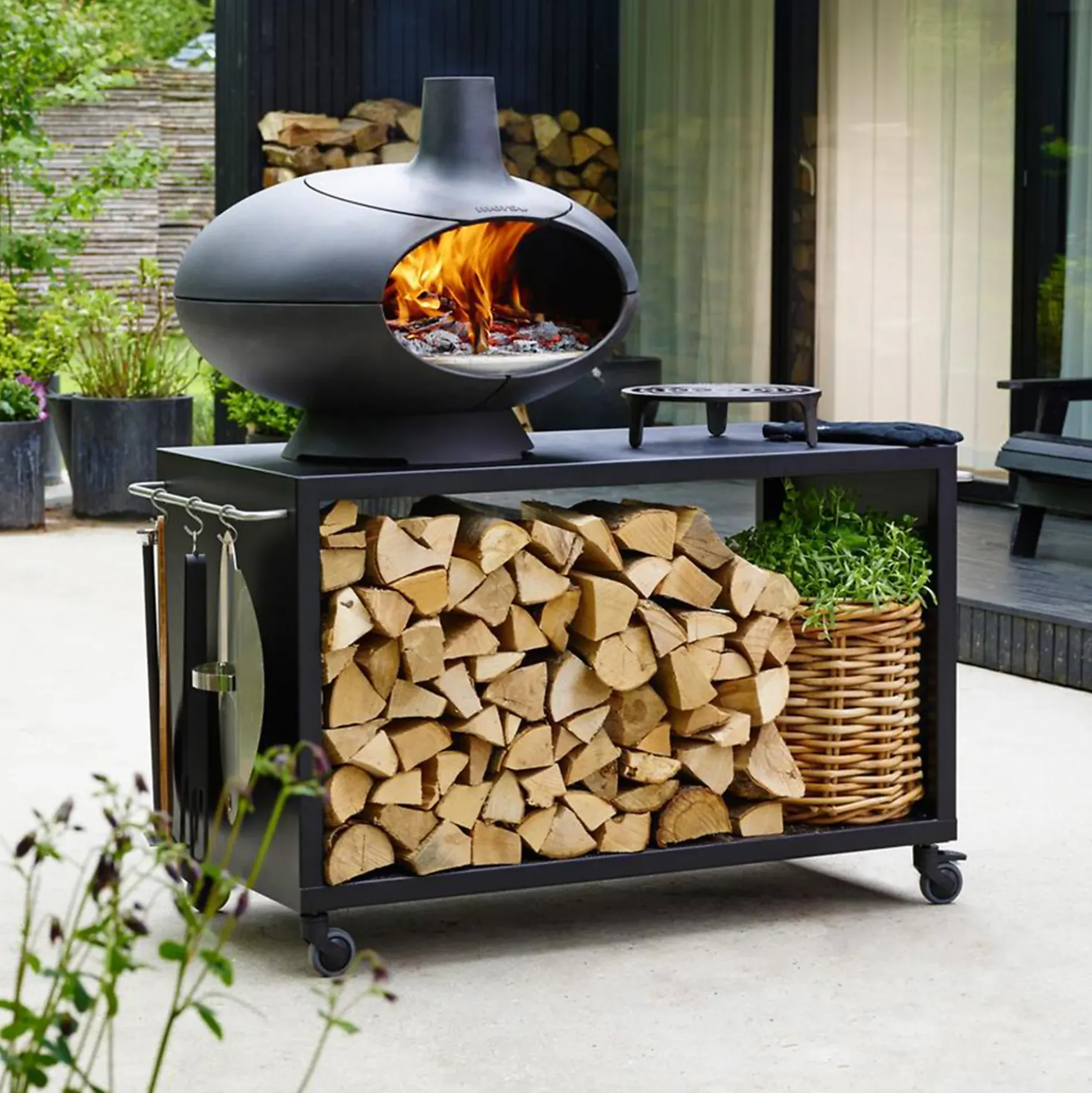 Utebord stort 120x60x80cm
