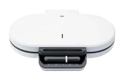 Vaffeljern dobbelt DWA-516W hvit