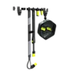 Veggoppheng for tilbehør til høytrykkspyler