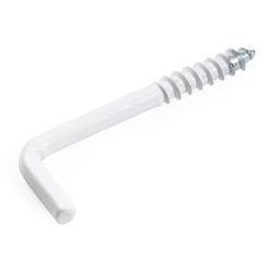 Vinkelskrue hvit epoxy 50mm 4stk