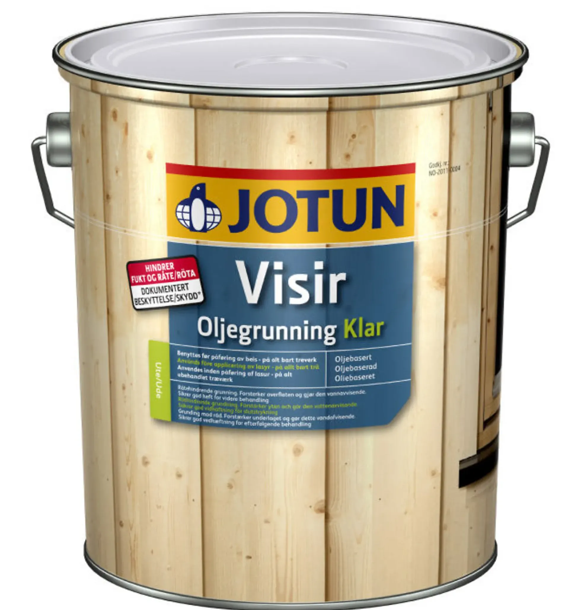 Visir oljegrunning klar 2,7l