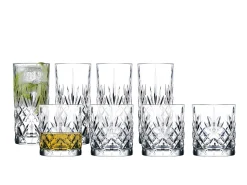 Whiskyglass+ HighballglassMelodia 8stk