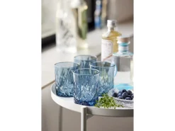 Whiskyglass Sorrento Blå 32cl 4stk