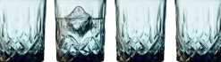 Whiskyglass Sorrento Blå 32cl 4stk