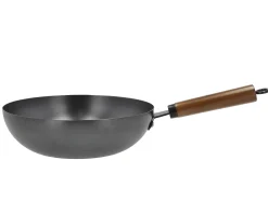 Wokpanne Karbonstål 28cm